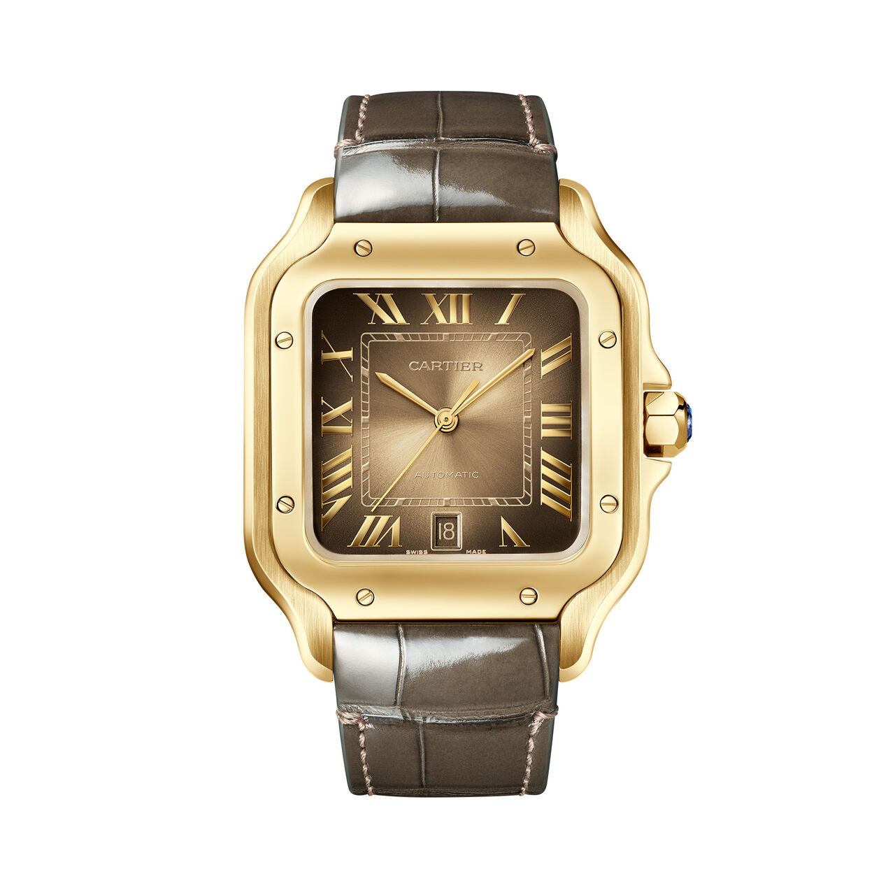 Cartier Santos de Cartier Large Automatic 40 mm Yellow Gold WGSA0095  image number 1